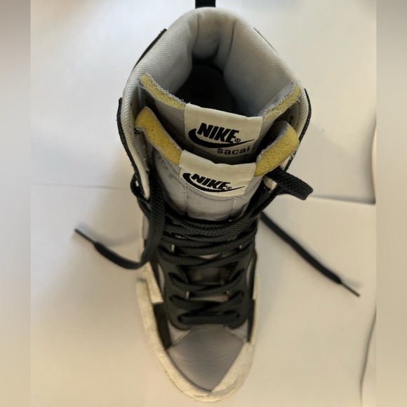 Nike blazer, mid black Wolf, grey (Size 10 and Half) - Picture 7 of 7